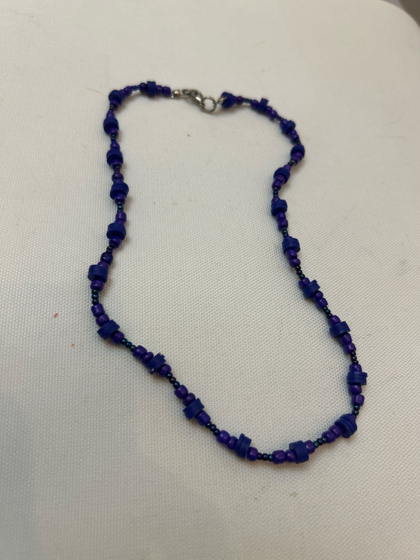 Blue Beaded Necklace
