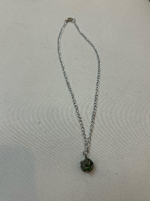 Silver Chain Pendant Necklace