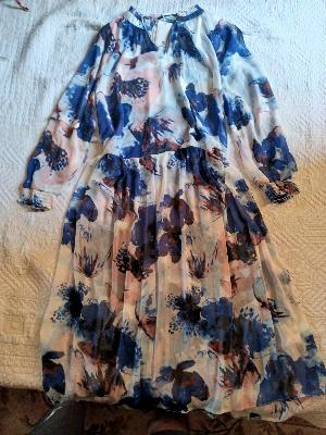 Multi-color Floral Dress Size 14