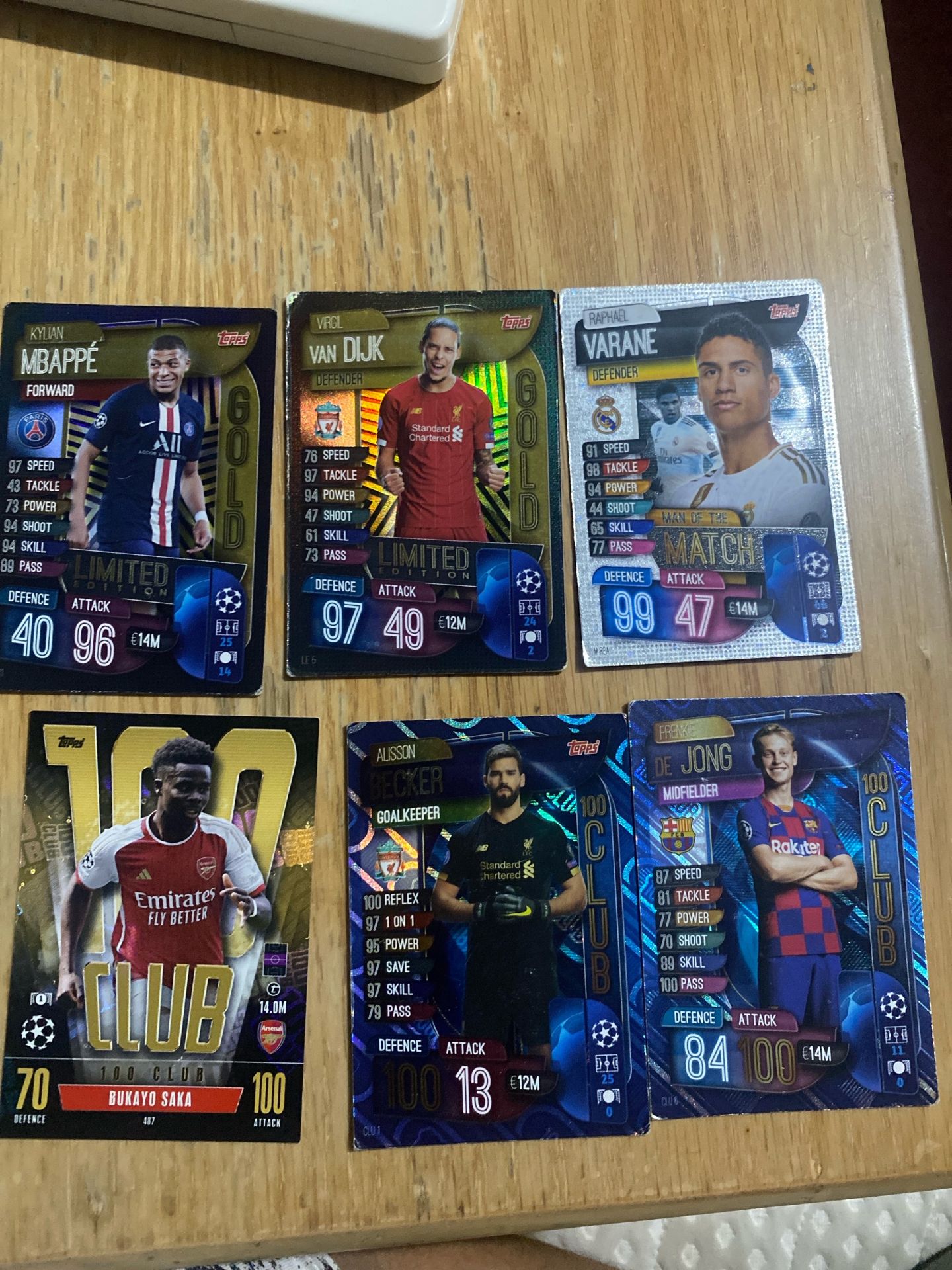Football Trading Cards Bundle