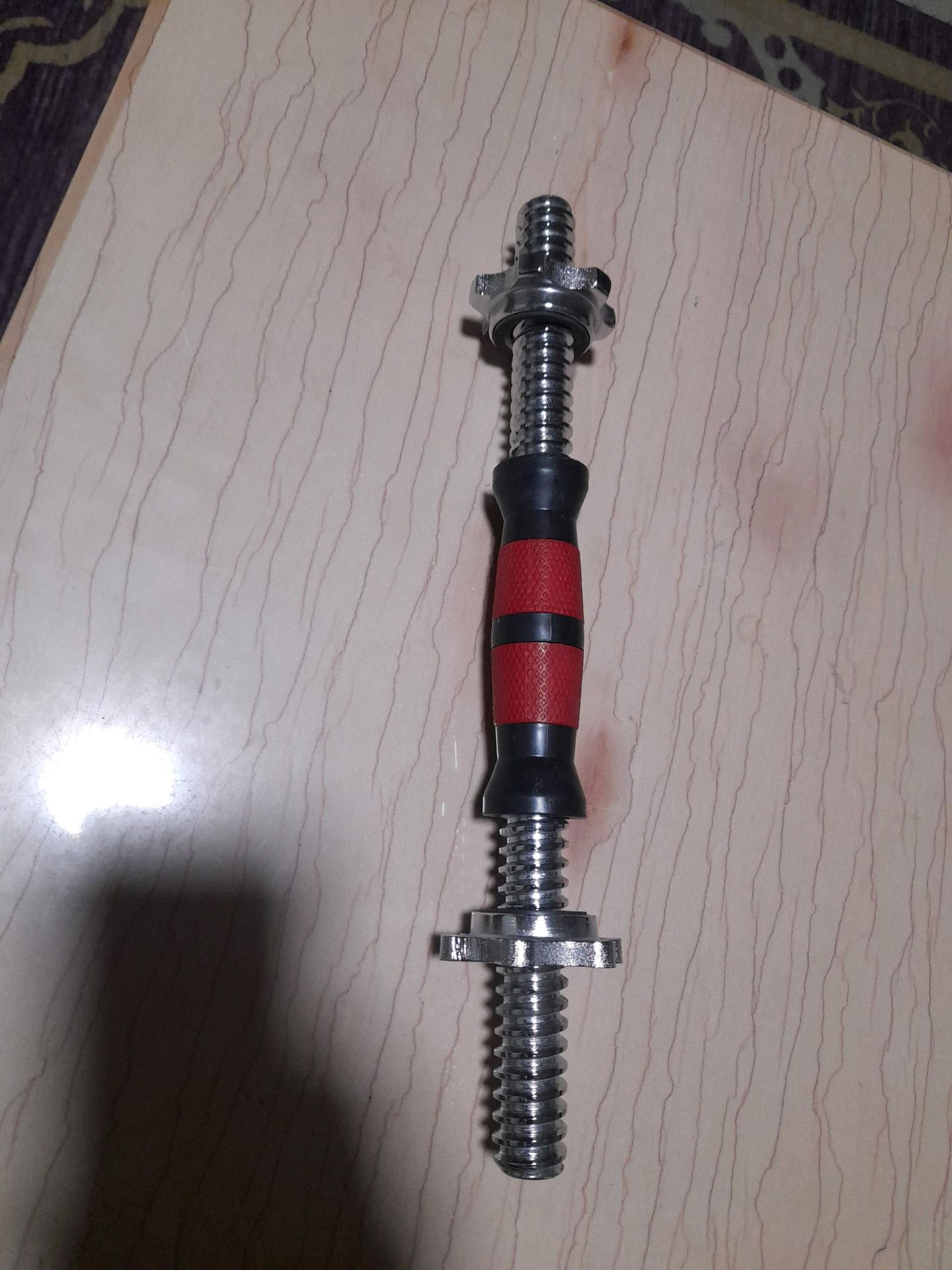1 metal Dumbbell with collars