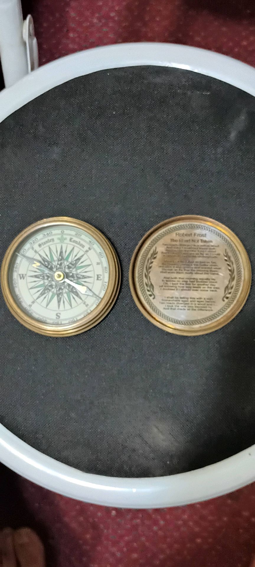 Vintage Compass & Stanley Horn