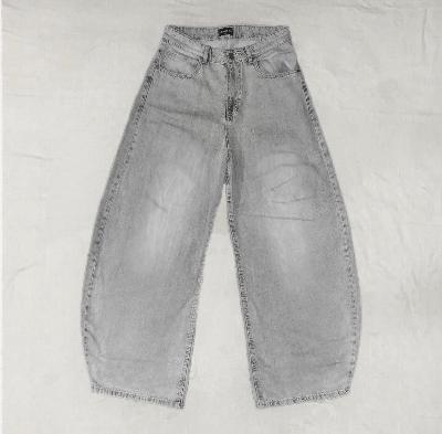 Decked out grey big air denim