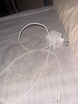 White Power Adapter Charger