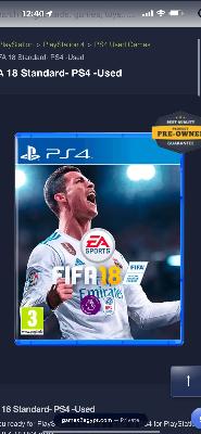 FIFA 18 Standard PS4