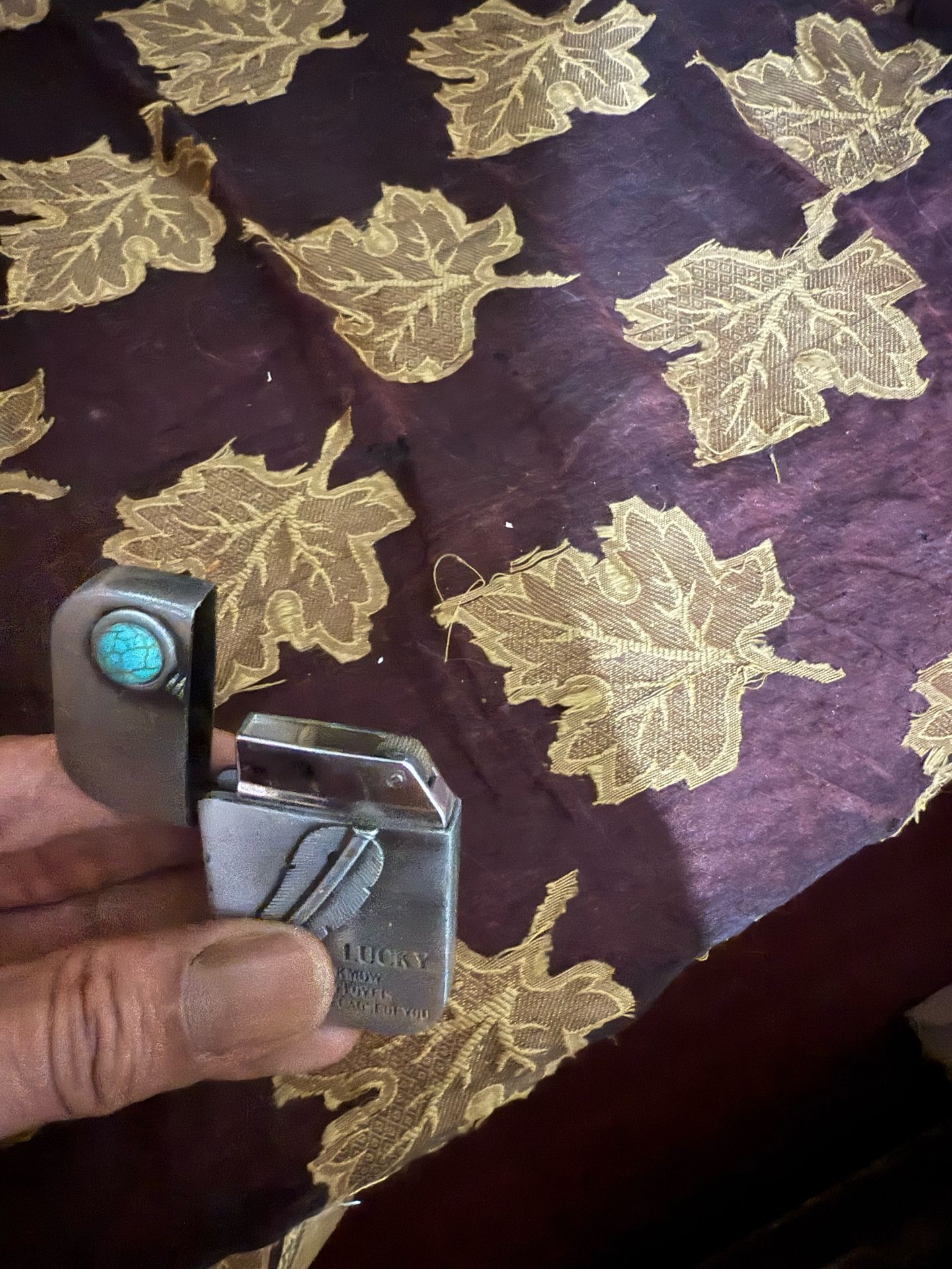 Lucky Lighter with Turquoise