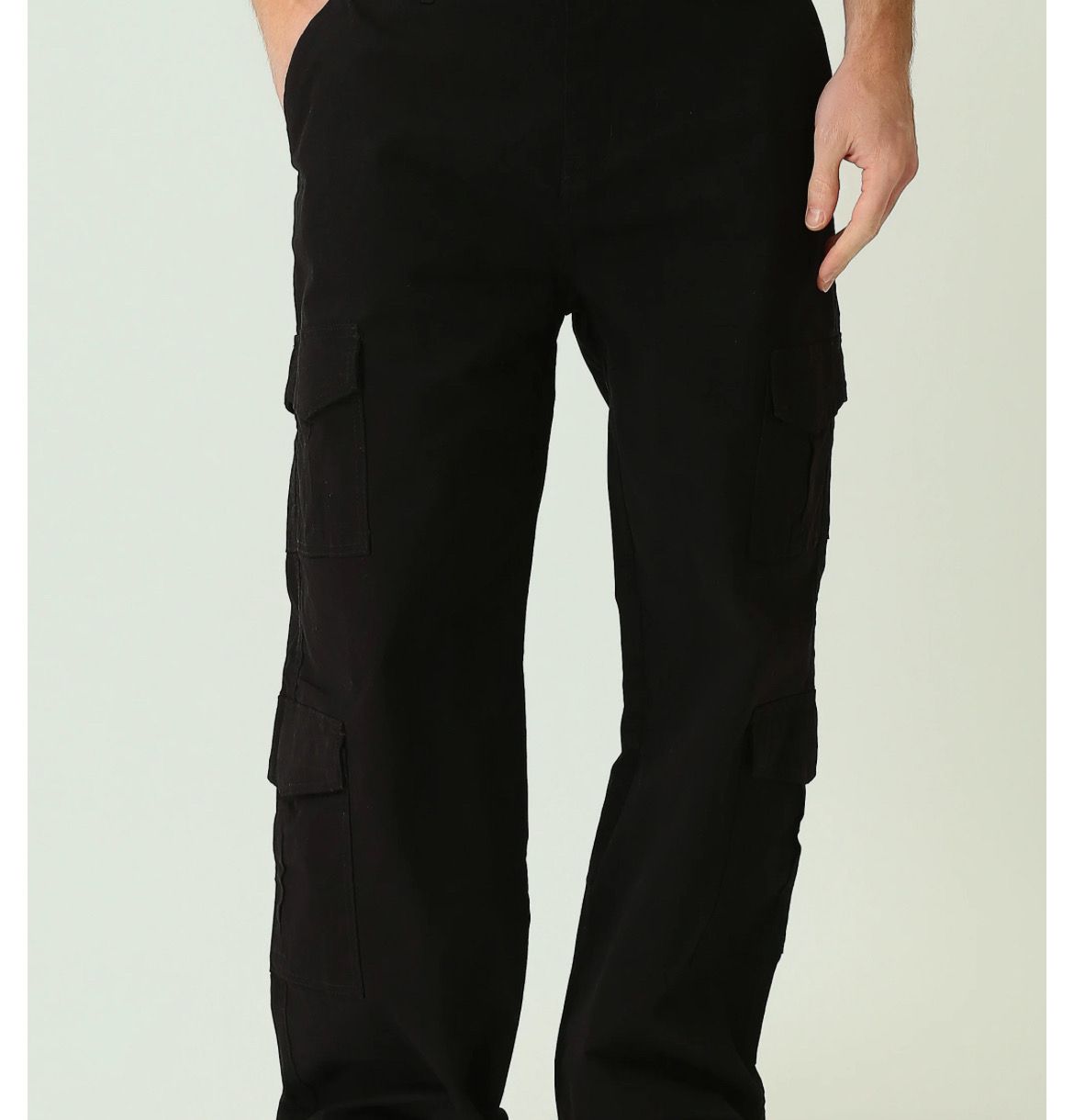 Black Cargo Pants