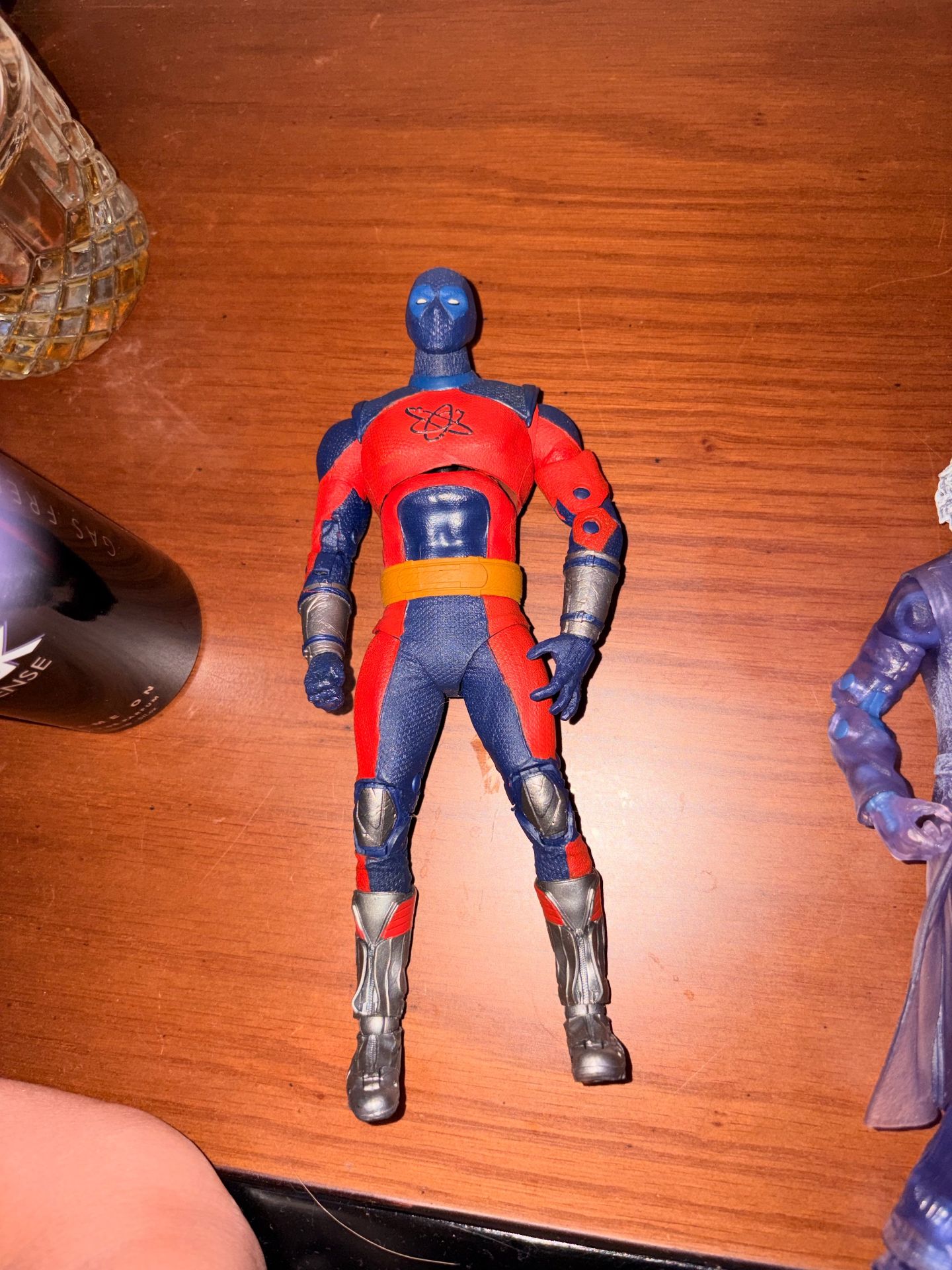 Action Figure Red Blue