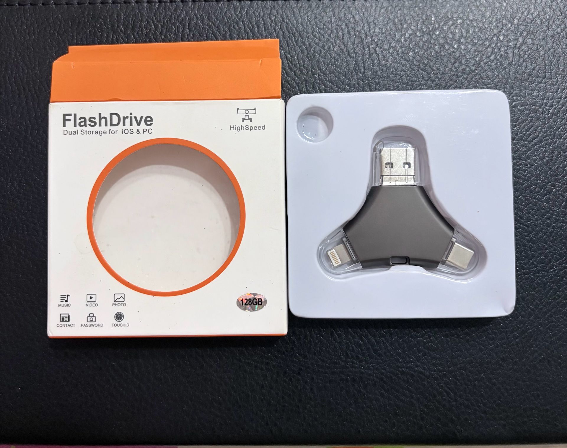 FlashDrive 128GB Dual Storage