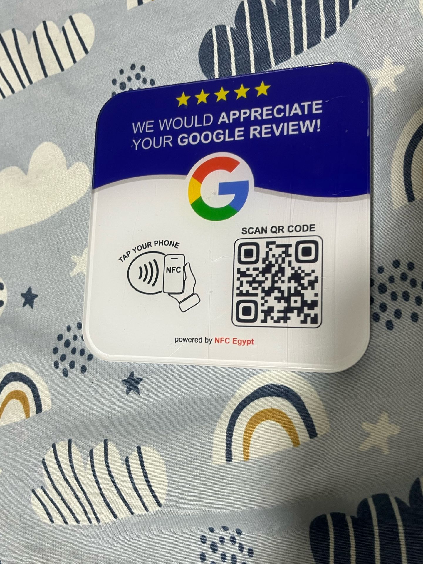 googel reviews card