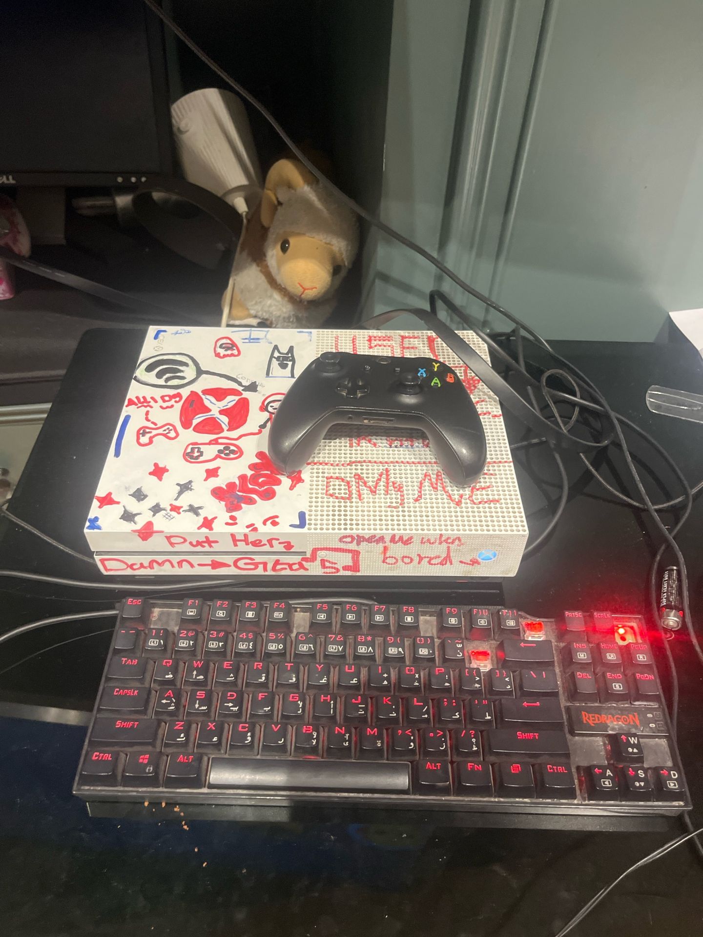 Gaming Keyboard Red LED