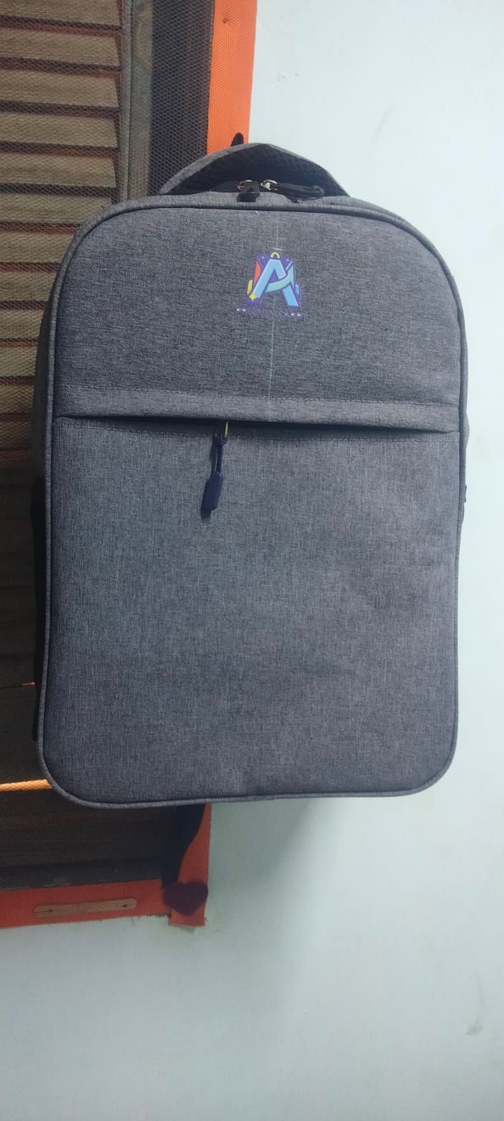 Gray Laptop Backpack