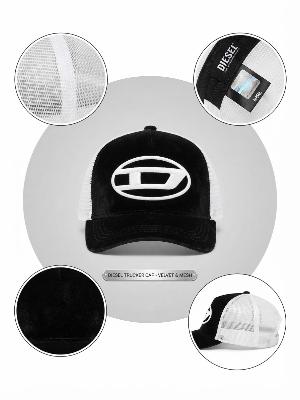 Diesel Trucker Cap - Velvet & Mesh