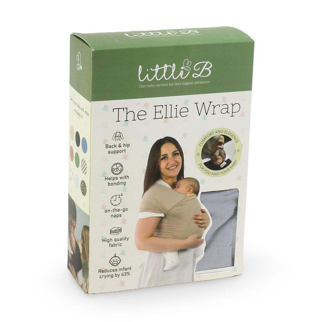 littleB Ellie Wrap Baby Carrie