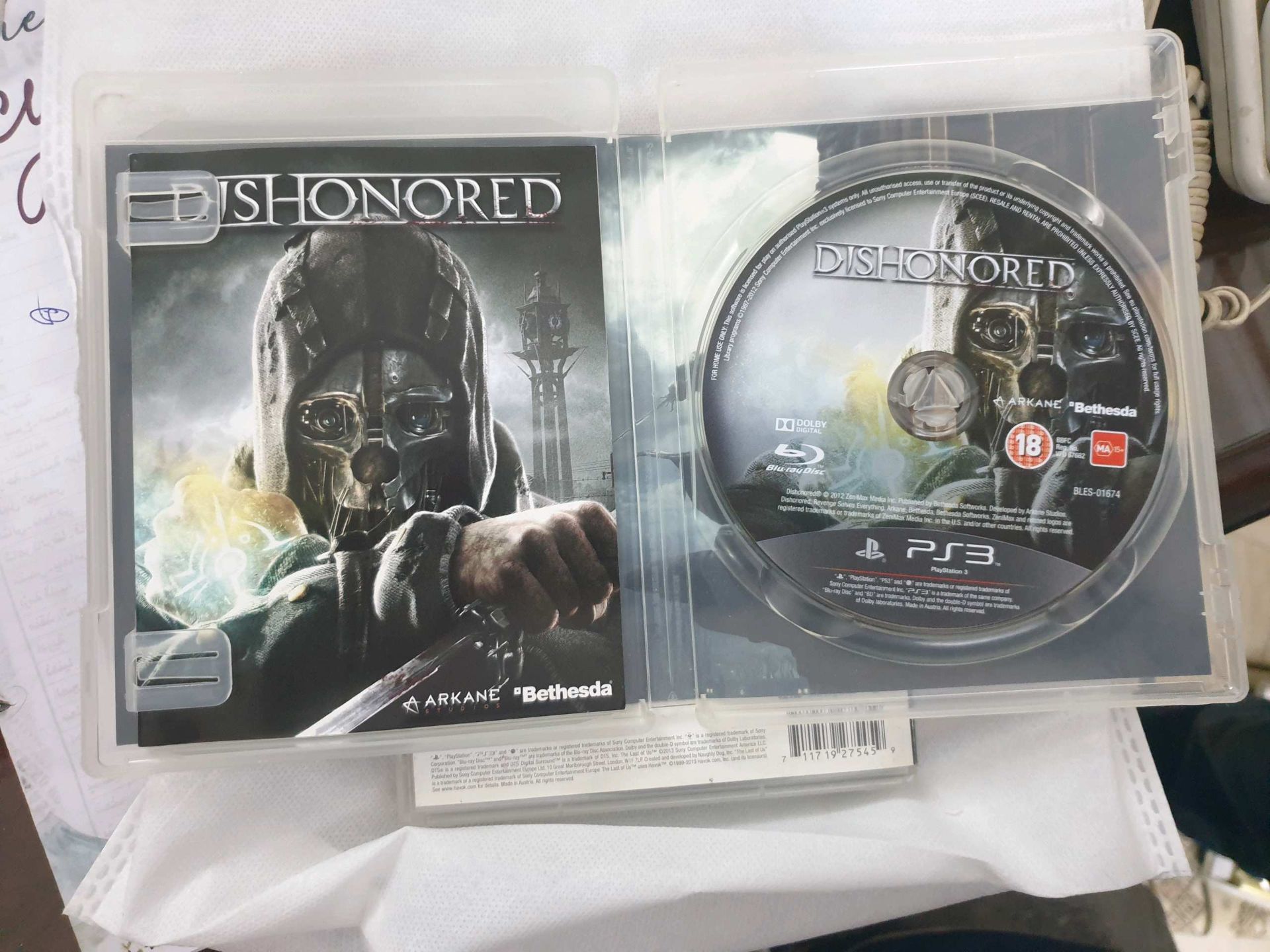 Dishonored PS3 Game