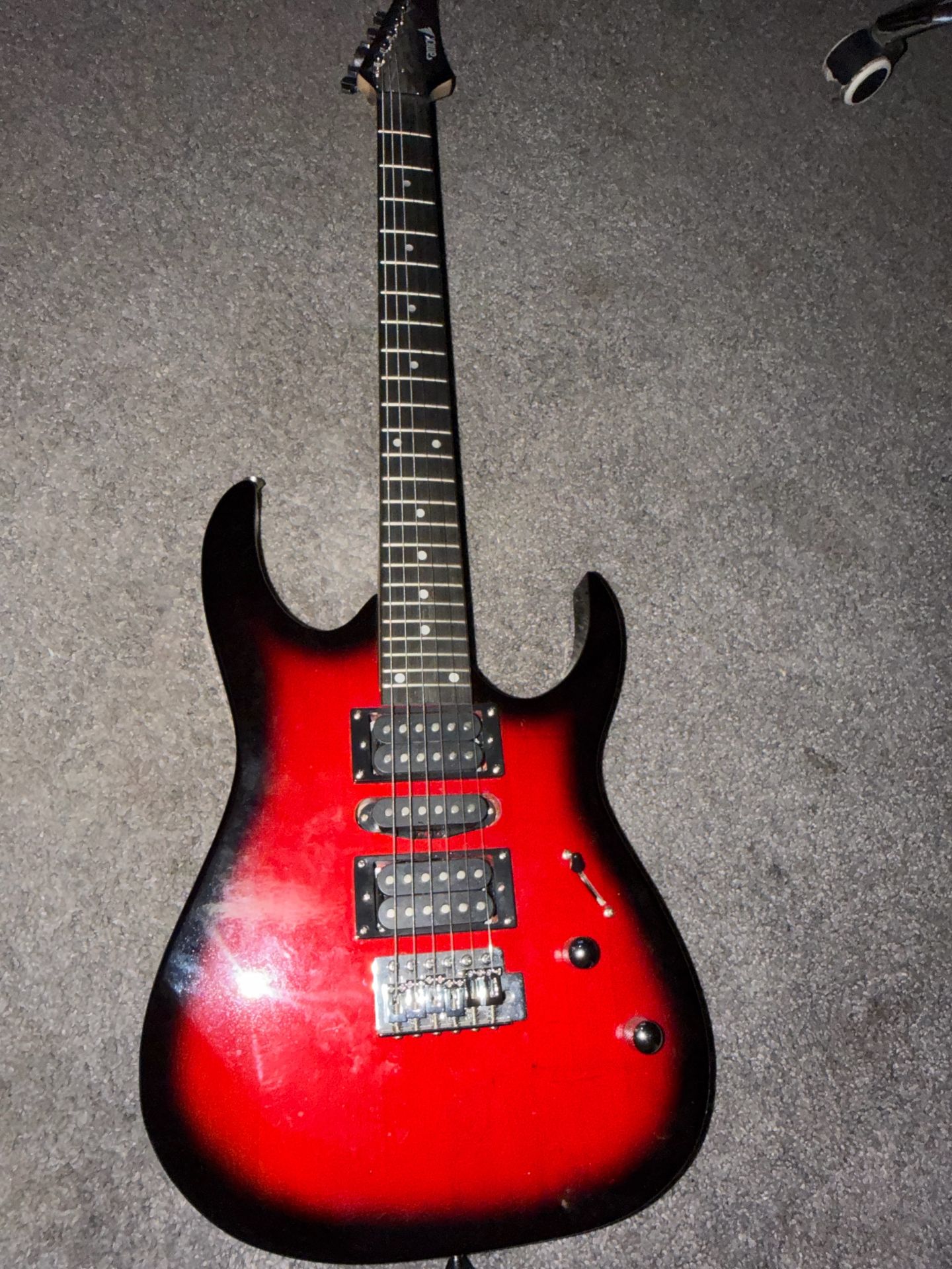 Electric Guitar Red Sunburst