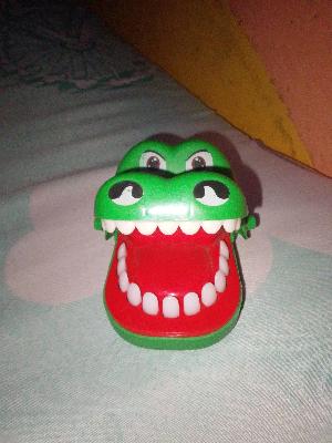 Green Crocodile Teeth Game Toy
