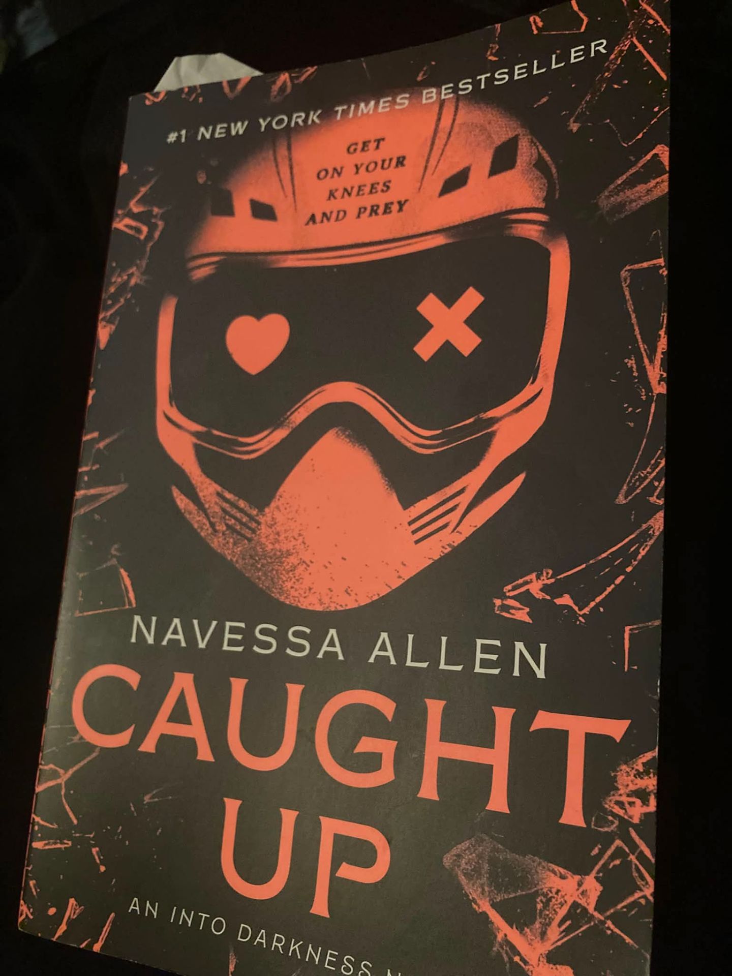 cought up book