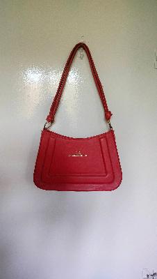 Charles & Keith Red Shoulder Bag
