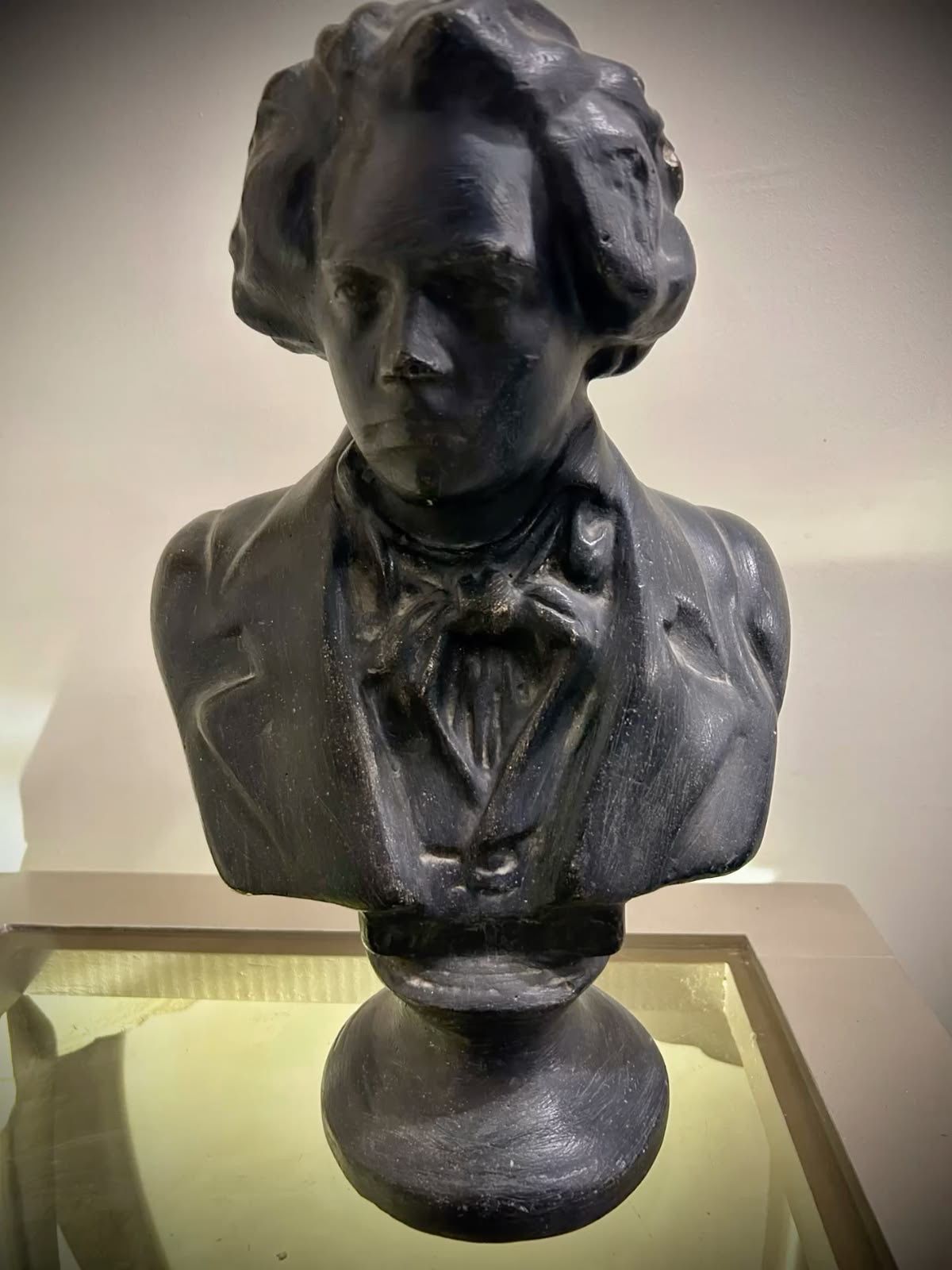Classical Beethoven statue