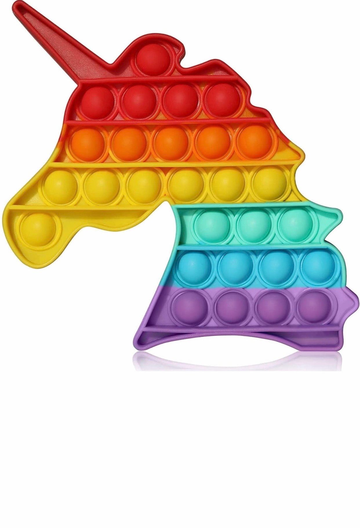 Rainbow Unicorn Pop It Toy