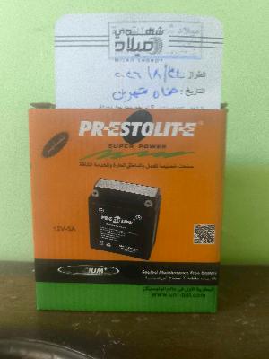 PRE-STOLIFE بطارية 12V-5A