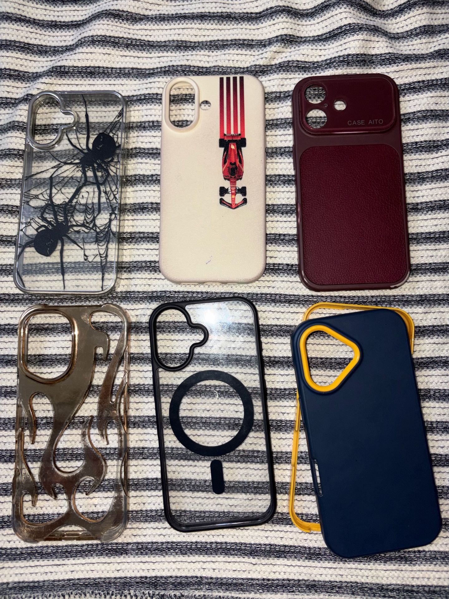 iPhone 17 Cases  (6 pieces)