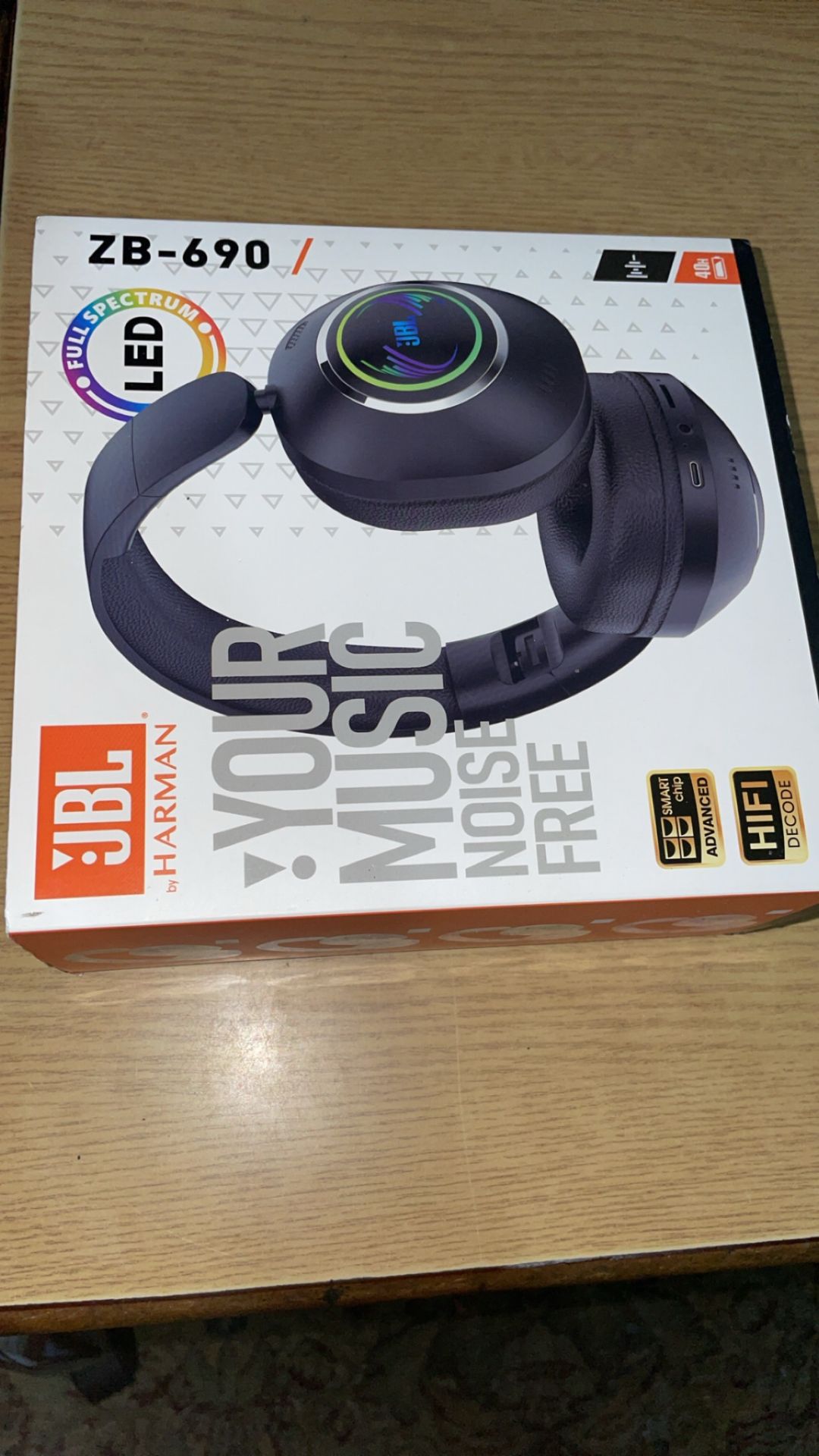 JBL ZB-690 Wireless Headphones