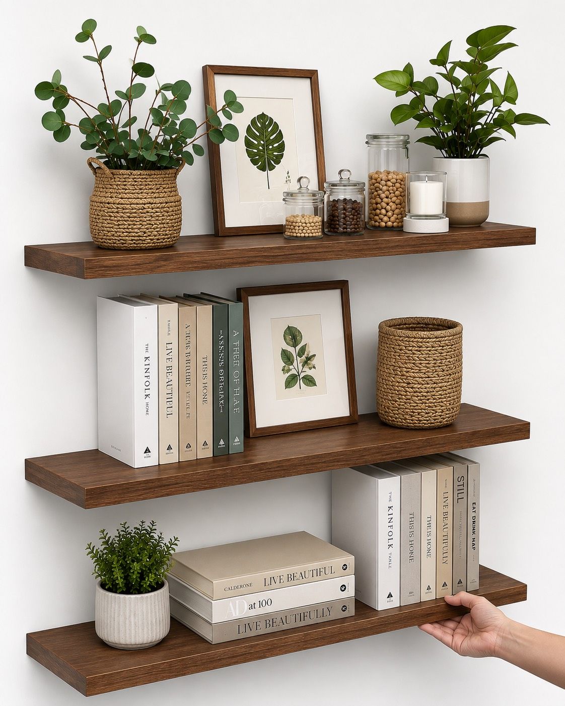 Wooden Floating Shelf