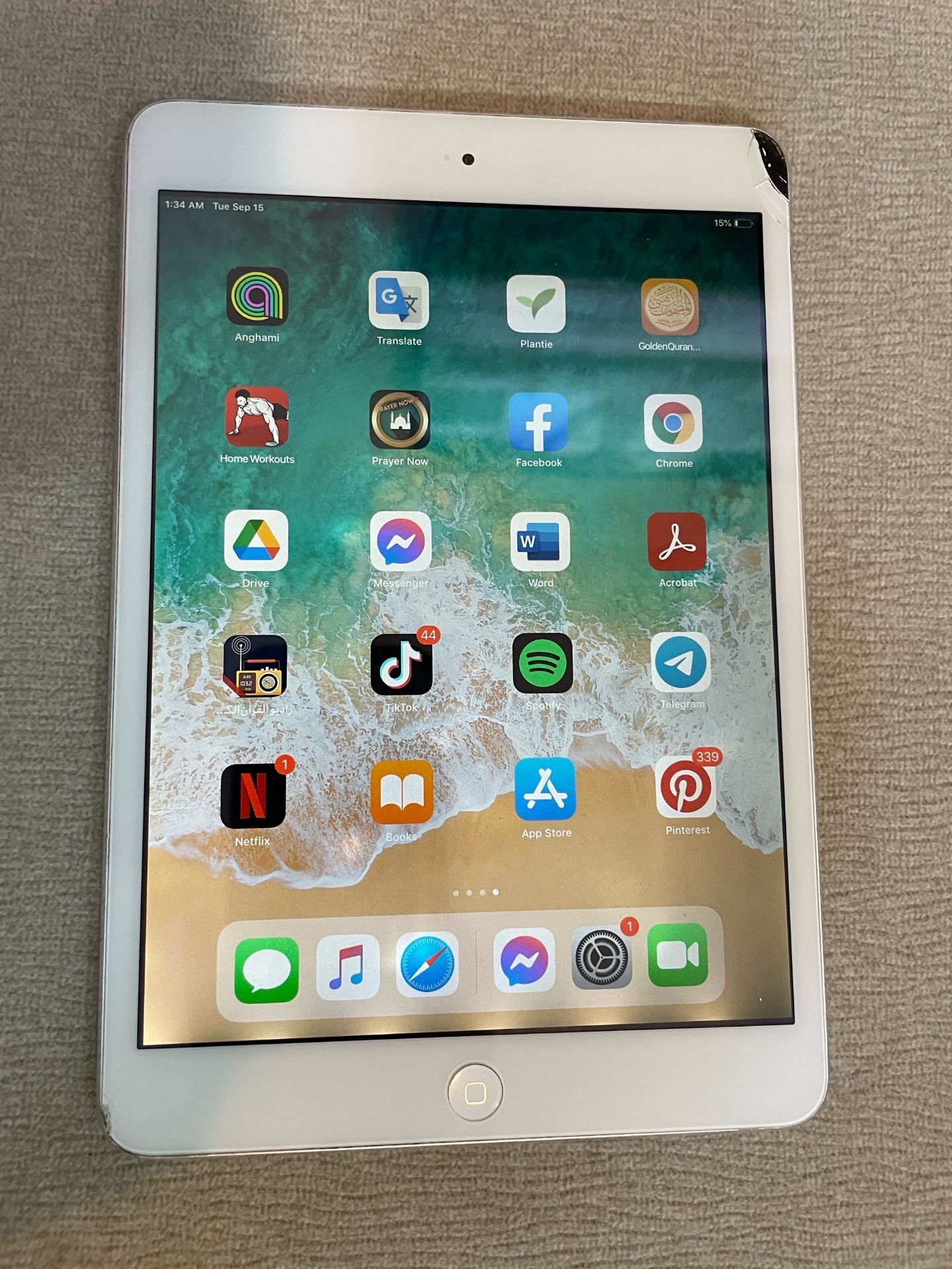 iPad Mini 2 White Tablet