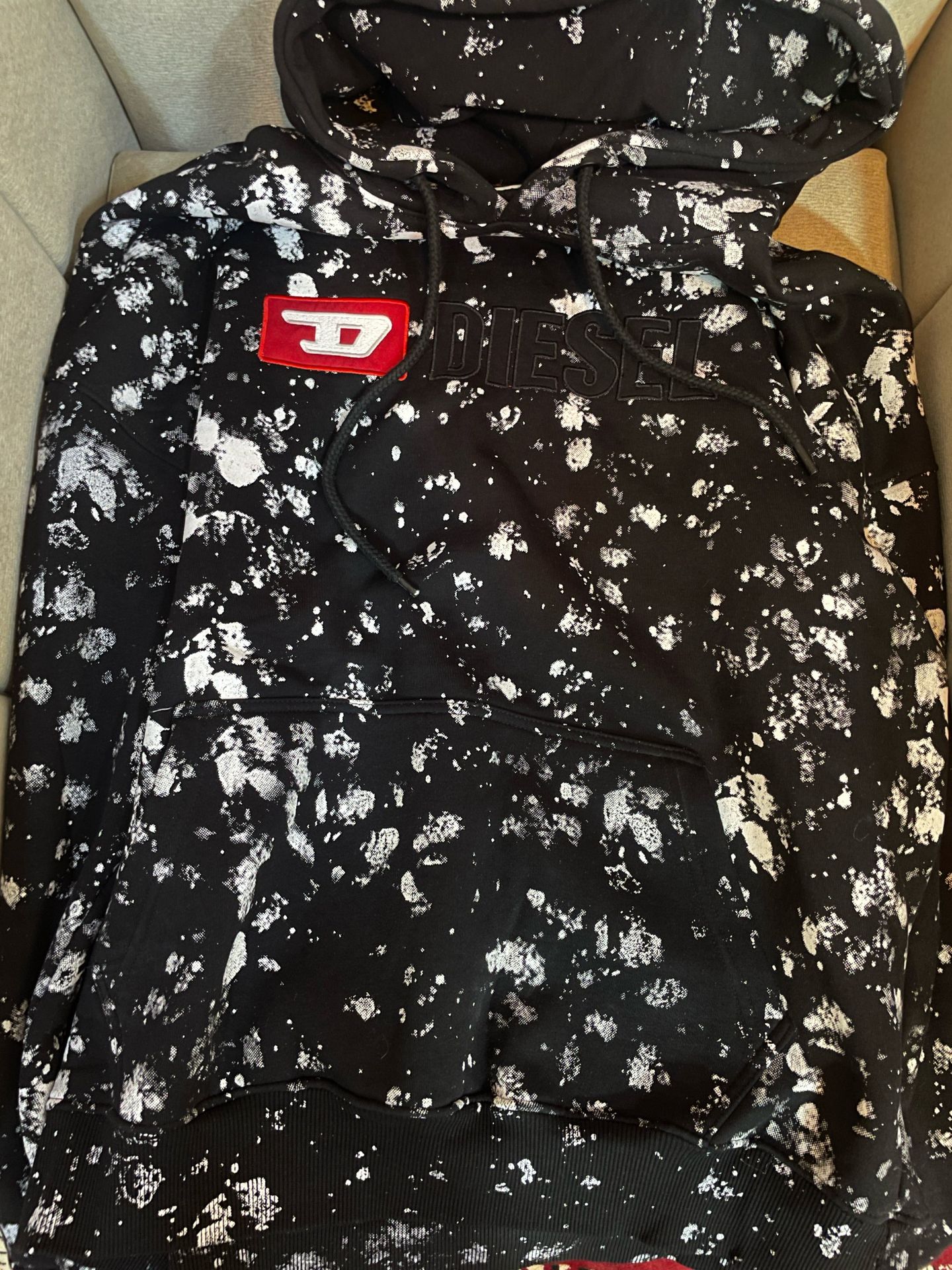 Diesel Splatter Hoodie Jacket