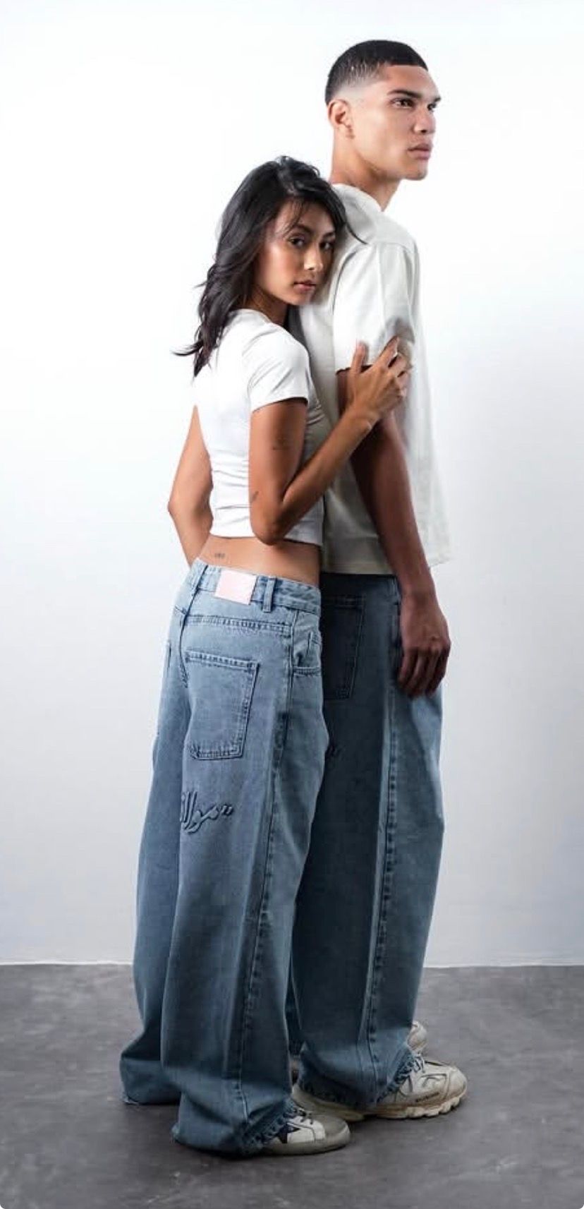 mawlah blue demin jeans
