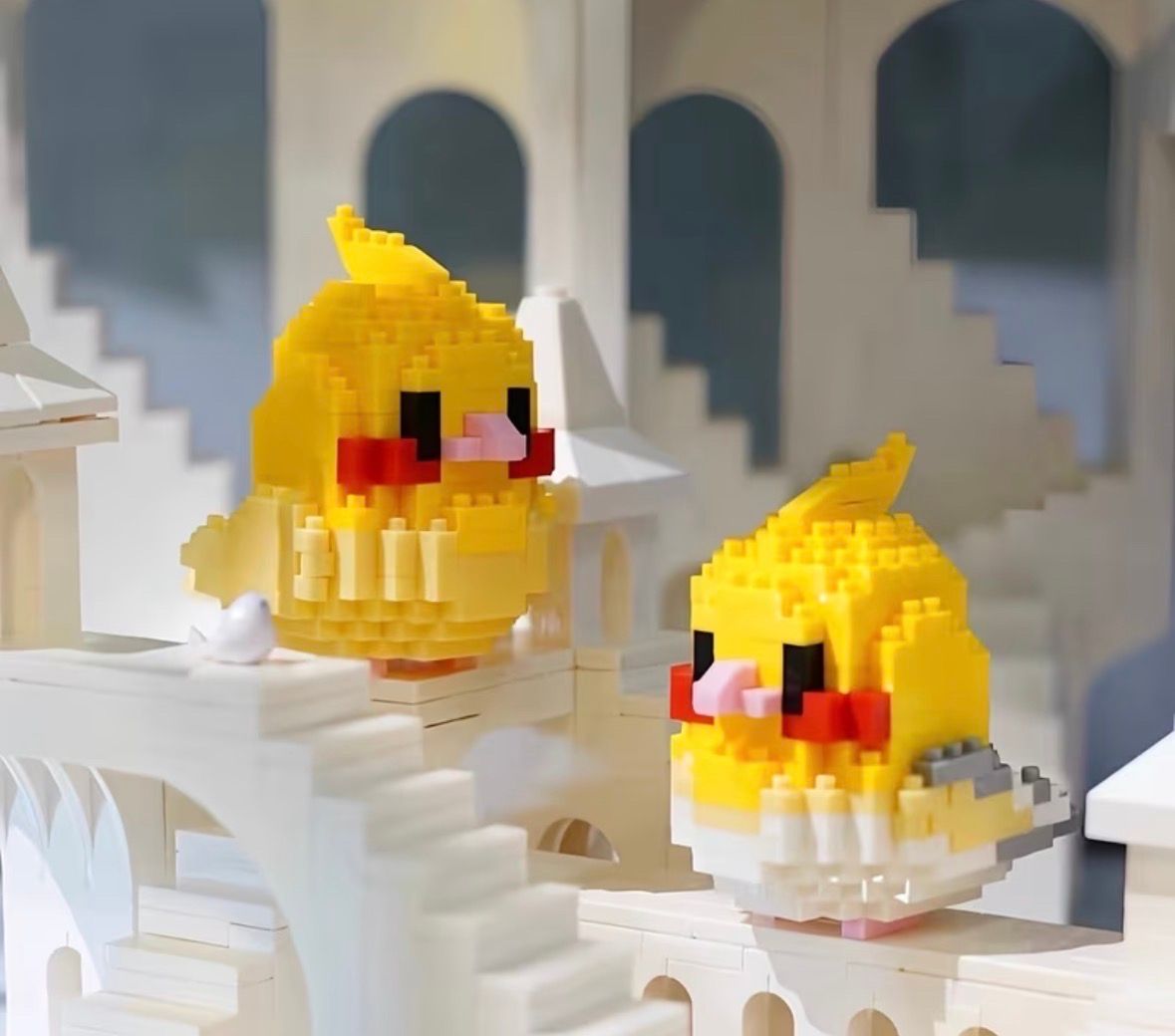 Cute Birds Building Block Set
