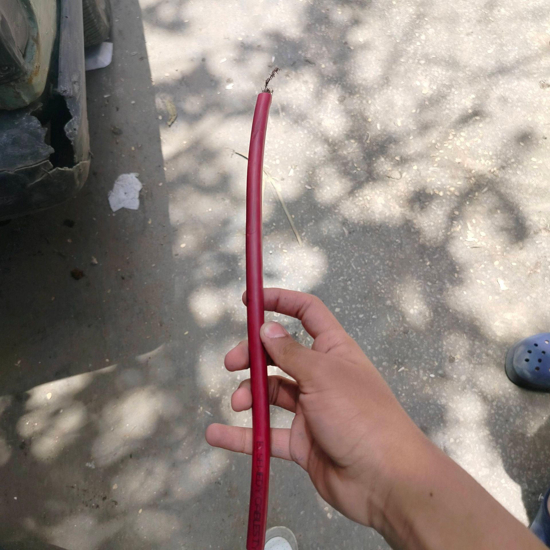 Red Taper Candle