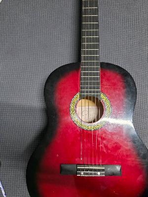 Pueyo Classical Guitar Red