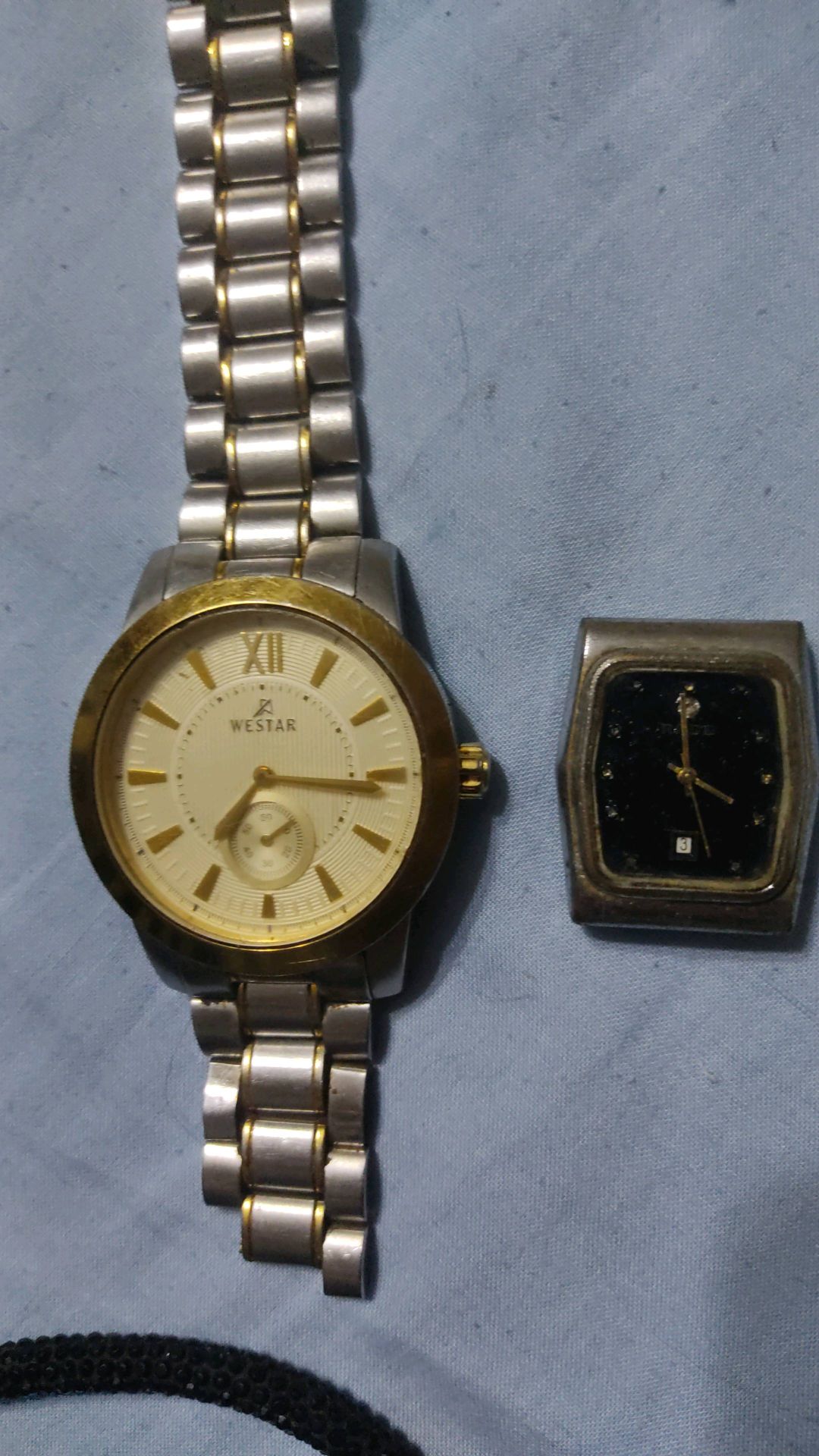 Westar two-tone watch