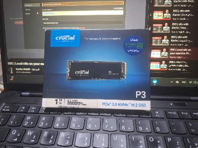 Crucial P3 1TB NVMe SSD