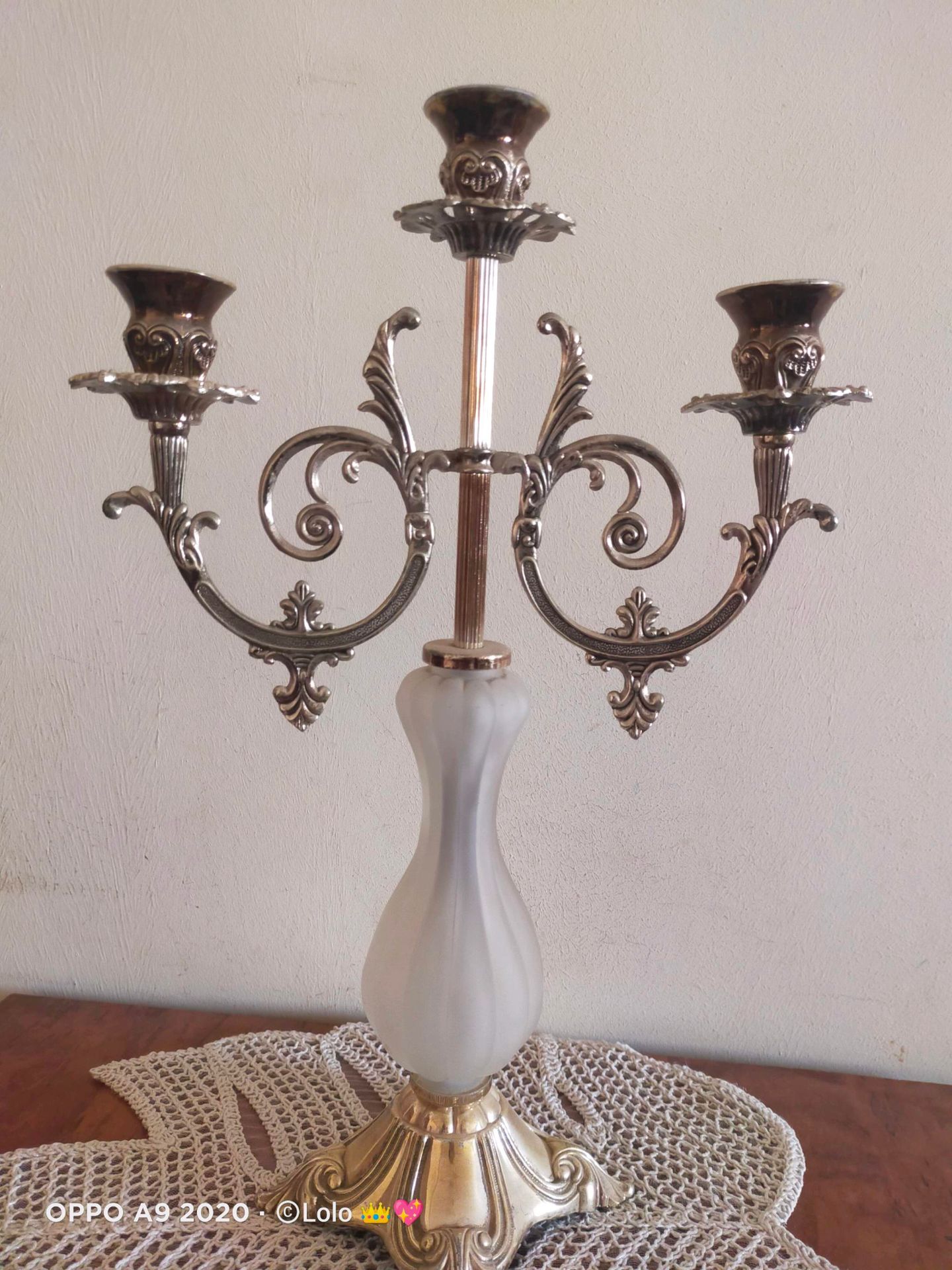 Ornate Flower Vase Clock