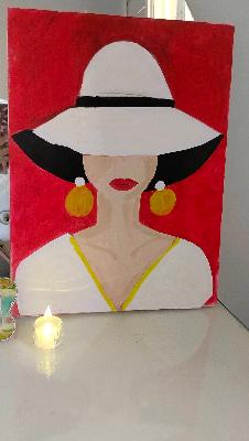 Pop Art Portrait Painting