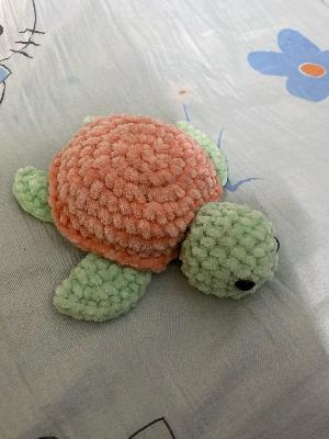 Crochet Turtle Plush Toy