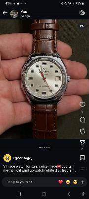 Jupiter Vintage Mechanical Watch