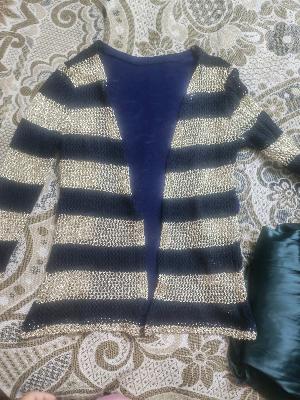 Children's Striped Cardigan & Top