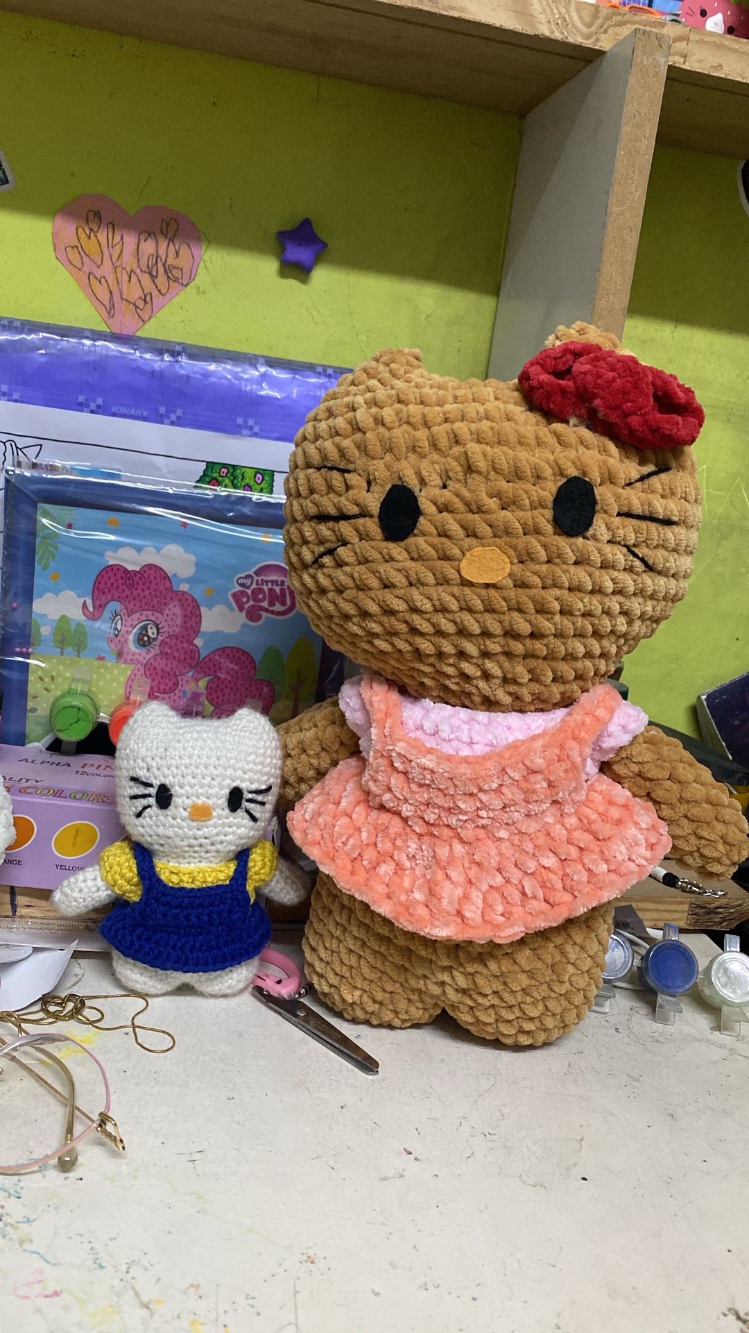 crochet hello kittiessss