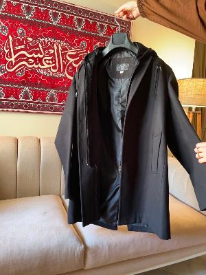 Black Hooded Jacket