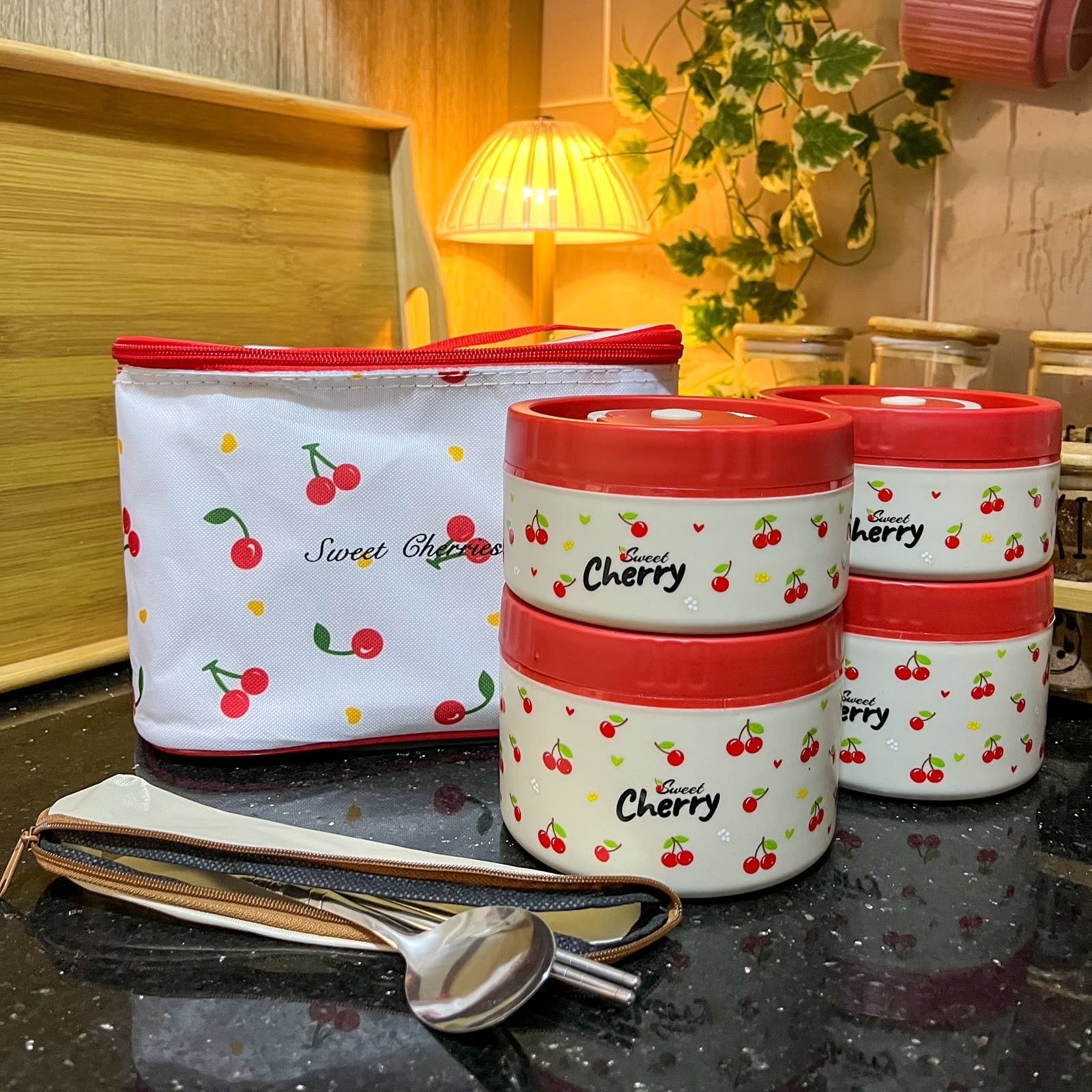 Lunch Box Set with Containers