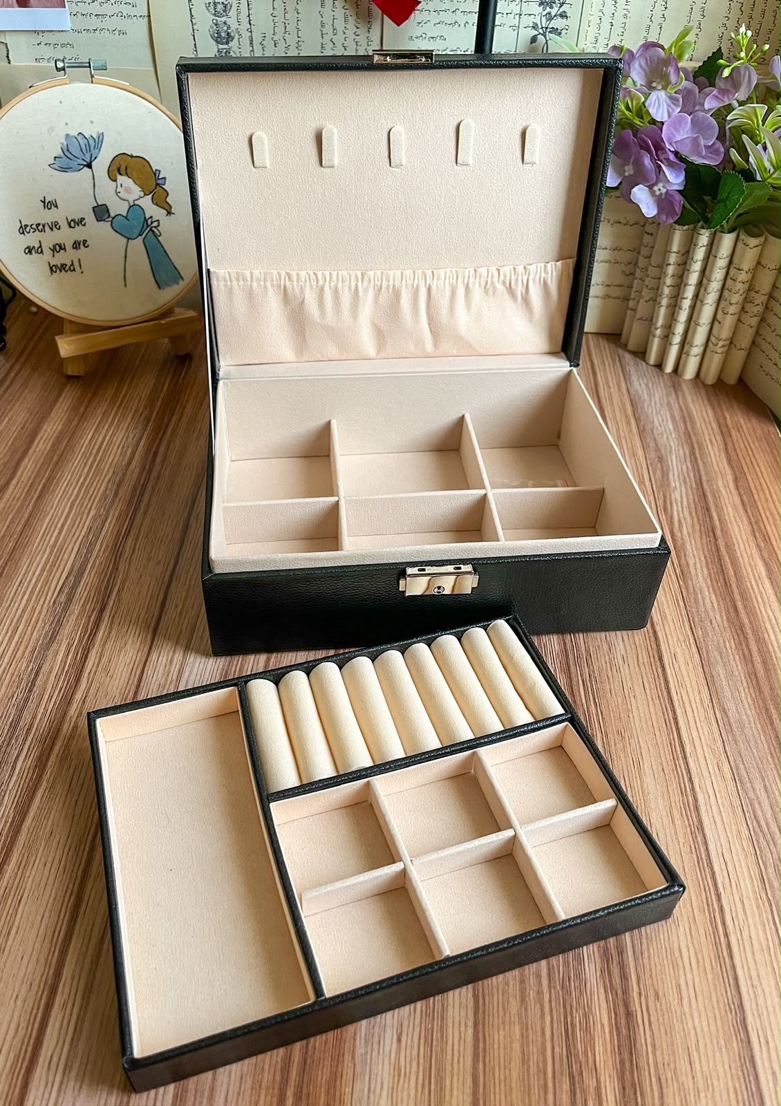 Jewelry Box with Drawer
