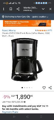 Mienta CM31216A Coffee Maker