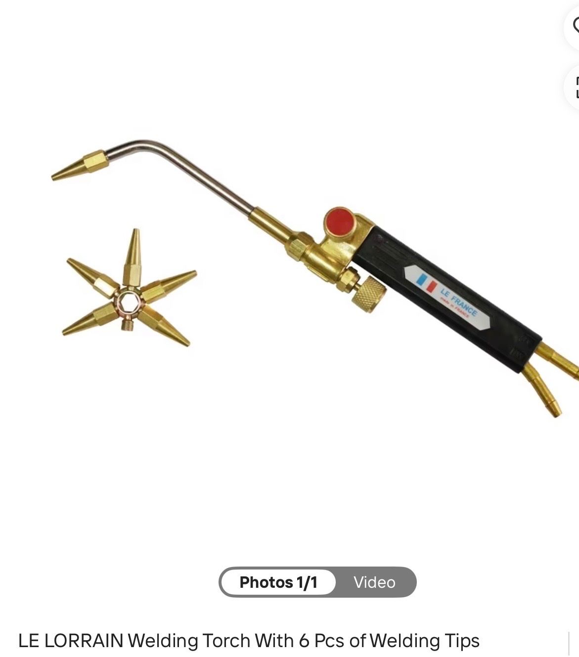 LE LORRAIN Welding Torch