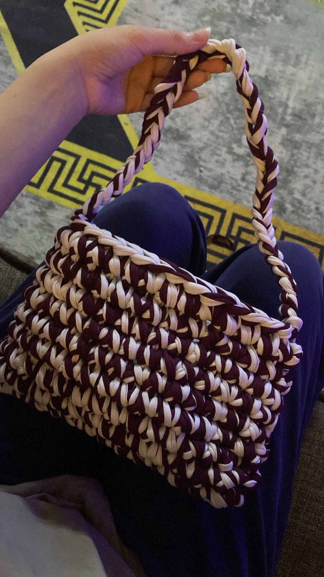 handmade crochet Handbag