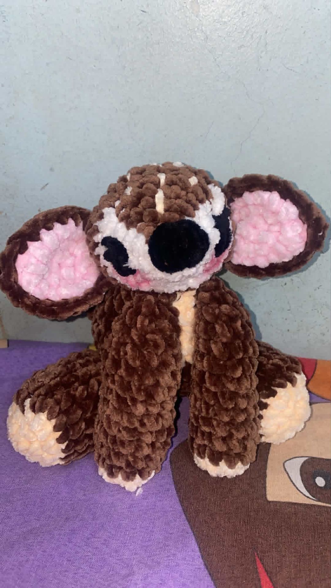 crochet deer fawn